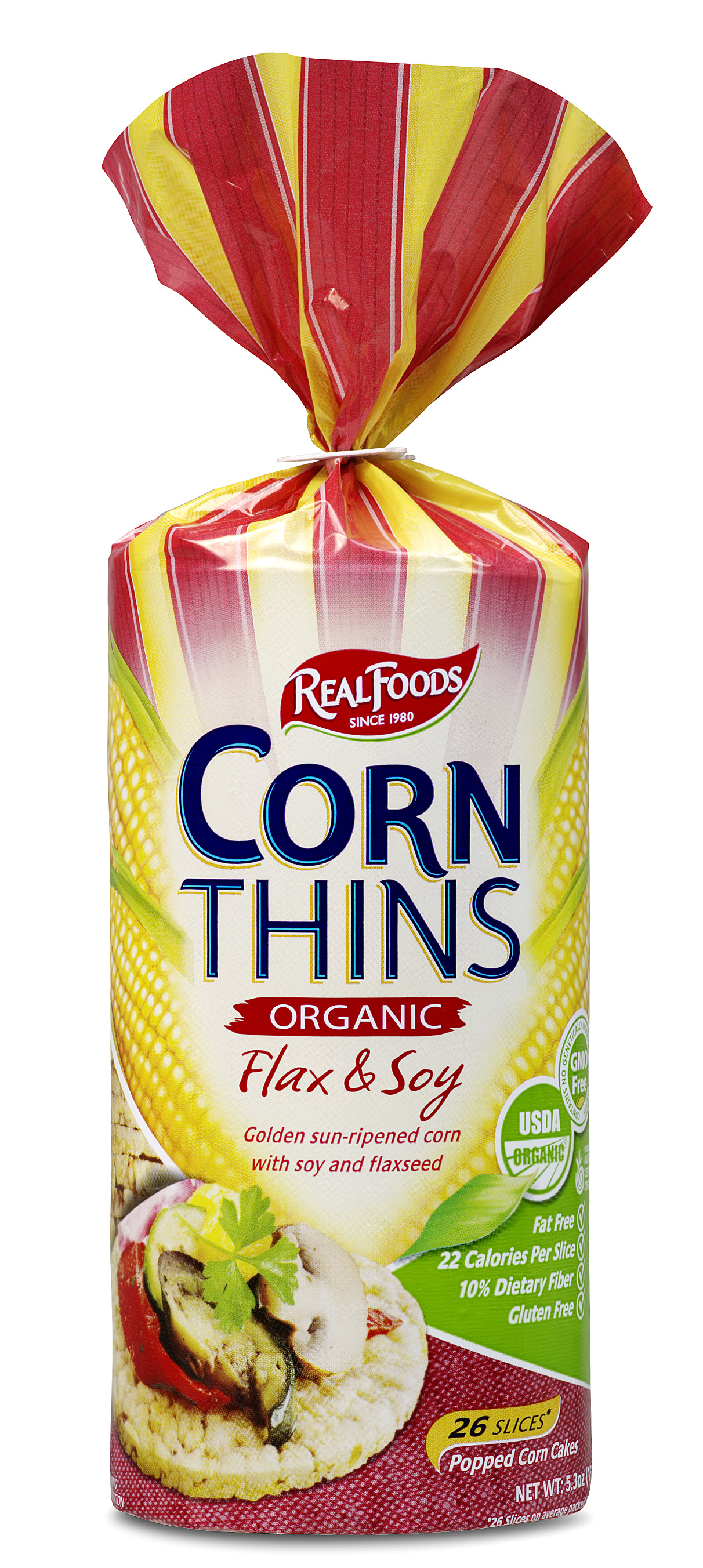 Flax & Soy Corn Thins Corn Thins